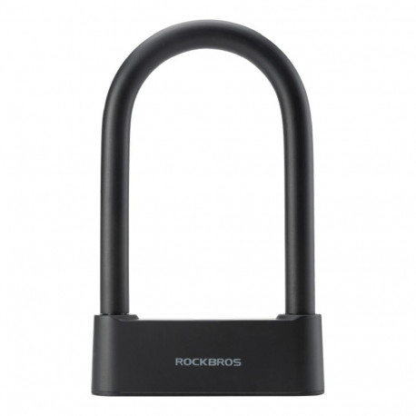 Rockbros Rockbros 32210818001 SMART Bicycle Lock with Fingerprint Reader and Bluetooth Connectivity 