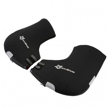 Rockbros Rockbros D16-B Motorcycle-Compatible Windproof Waterproof Handlebar Gloves - Black