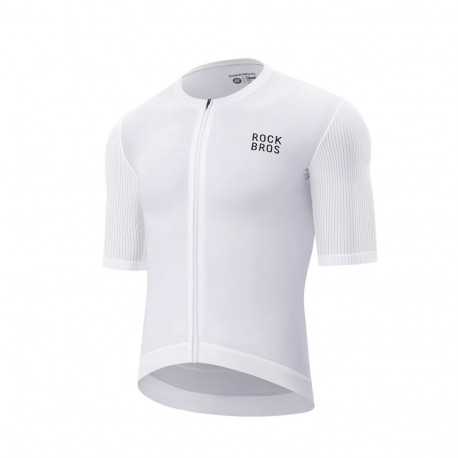 Rockbros Rockbros 15200025 Short Sleeve Cycling Jersey Size XS - White