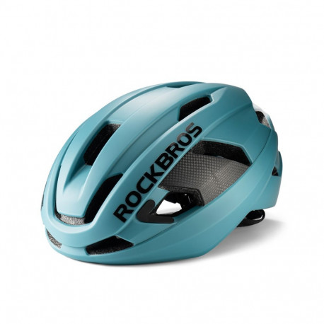 Rockbros Rockbros LK-15 Carbon Fiber Bike Helmet 58-62cm - Light Blue