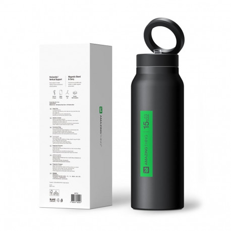 AmazingThing Magnetic Lid Sports Bottle