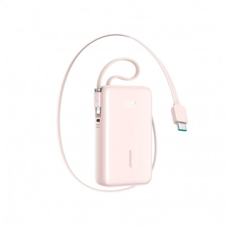 Joyroom Joyroom JR-PR2L 10000mAh 35W Power Bank with Built-in Retractable USB-C Cable and Lightning 