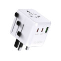 SBS SBS Travel Adapter 2xUSB-C 1xUSB-A Universal - White