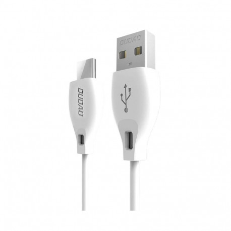 Dudao Dudao USB Type C 2.1A 1m white cable (L4T 1m white)