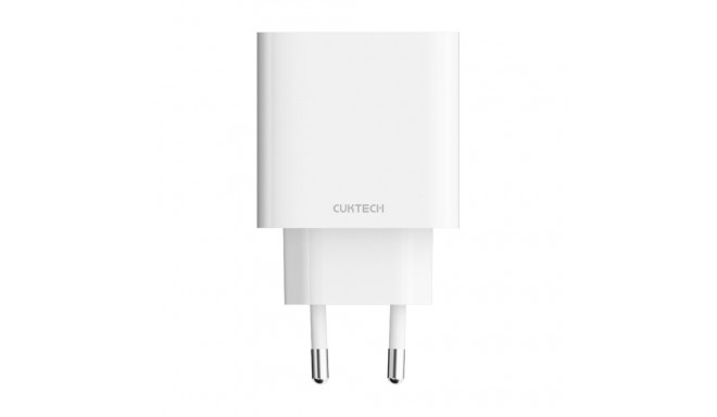 Cuktech Cuktech A19 30W USB-A + USB-C Wall Charger - White