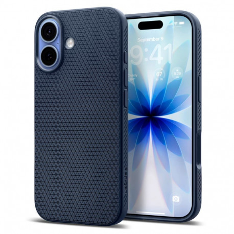 Spigen case Liquid Air Apple iPhone 17, blue