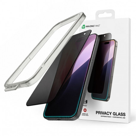 AmazingThing AmazingThing Titan Privacy FusionFilter 7 Privacy Tempered Glass for iPhone 17