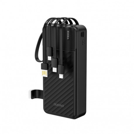 Dudao Dudao K11 Pro 20000mAh Powerbank with Built-in Cables - Black