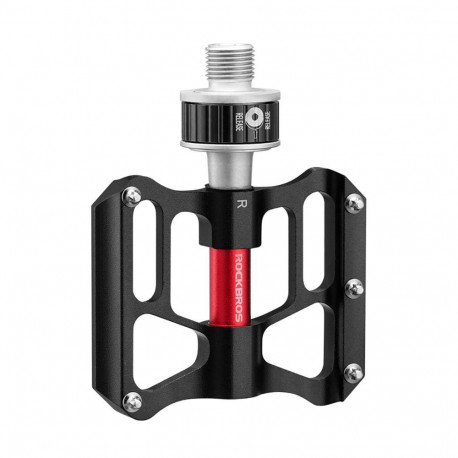 Rockbros Rockbros K3462F-BK Detachable Quick Release Bicycle Pedals - Black