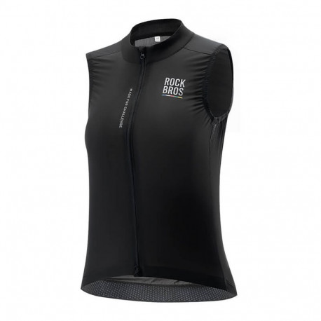 Rockbros Rockbros TLMJ003 ROAD TO SKY Women's Lightweight Breathable Cycling Vest S - Black