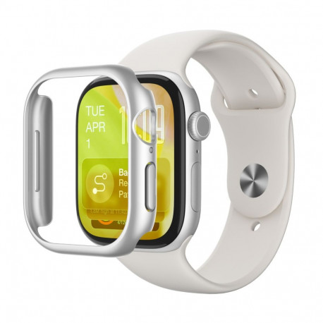 AmazingThing AmazingThing Minimal Protective Case for Apple Watch Series 11 46mm - Silver