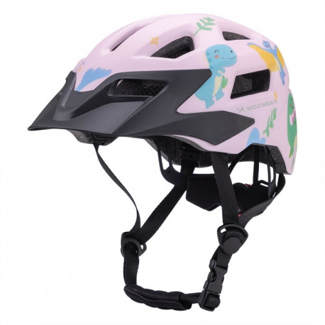 Wozinsky Wozinsky Children's MTB Bike Helmet with Detachable Visor S - Pink