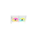 Corsair H100I Processor Hybrid cooler 12 cm White