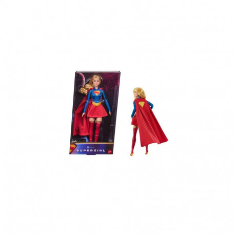 Barbie Signature DC Supergirl Fashion Doll, Super Hero Costume with Cape