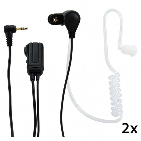 Alecto peakomplekt FRH-10 DUO walkie-talkiele 2-pakk