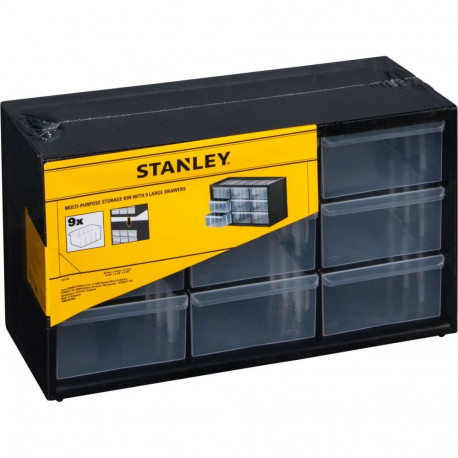 Stanley Multi-Purpose Storage Box with 9 Compartments