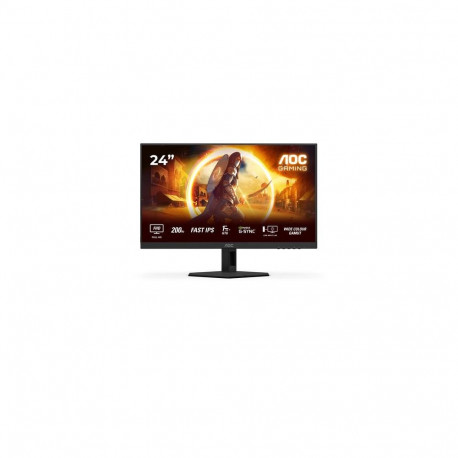 AOC arvutimonitor G4 24G4HRE 60.5 cm (23.8") 1920 x 1080 pikslit Full HD LED, must-punane
