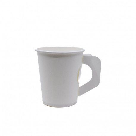 Kohvtops sangadega, 175 ml, kartong/PE, valge, 80tk, HAVI