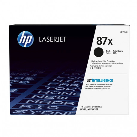 HP 87X suure mahuga must originaal LaserJet toonerikassett