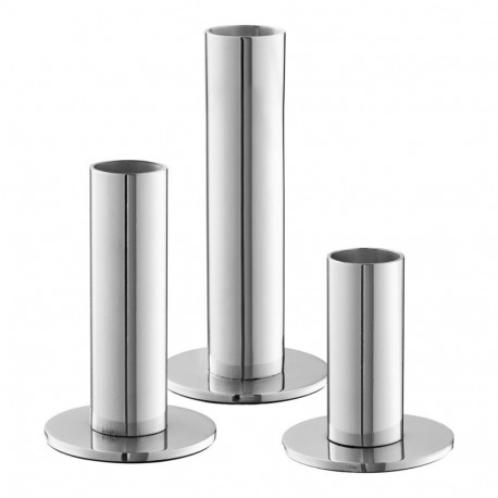 Küünlajalad CANDLE 3-osaline komplekt, hõbedane