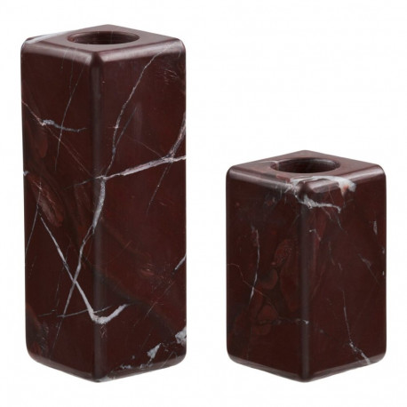 Küünlajalad MARBLE 2 tk, kastanipunane