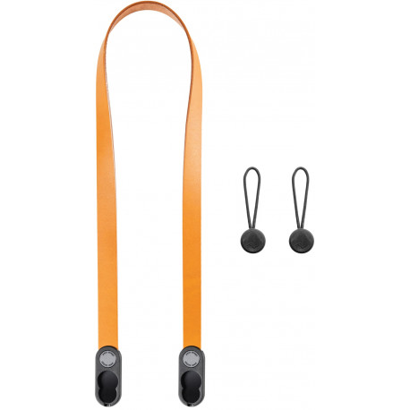 Peak Design kaamerarihm Form Leather Neck, amber