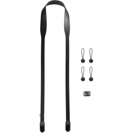 Peak Design kaamerarihm Form Leather Long, must