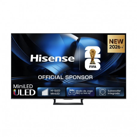 Hisense teler 65U7SE 65" ULED MiniLED VIDAA OS UHD, must