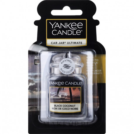 Car Air Freshener - YANKEE Ultimate Black Coconut 6 ml Gel