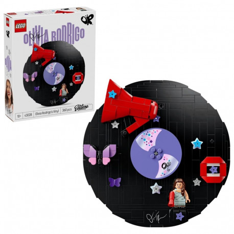 Constructor - LEGO Editions 43028 Olivia Rodrigo's Vinyl Record, 360 Pieces
