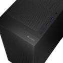 Computer Case - Logic DART PRO SOLID MIDI USB-C ATX 15.5cm CPU Cooler 34cm GPU Black