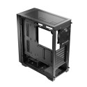 Computer Case - Logic DART PRO SOLID MIDI USB-C ATX 15.5cm CPU Cooler 34cm GPU Black