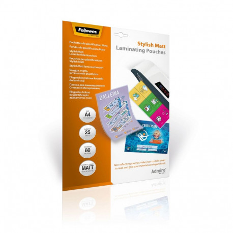 LAMINATING POUCH A4/25PCS 5602101 FELLOWES