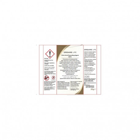 VACUUM ACC CITRIC ACID DESCAL./AGENT HNFA DREAME