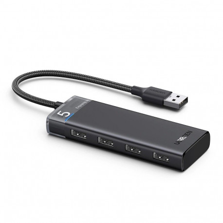 HUB USB-C CM653 1XUSB-C 4XUSB-A - grey