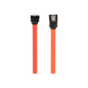 GEMBIRD CC-SATAM-DATA90 Serial ATA III 50 cm Data Cable with 90 degree bent metal clips red