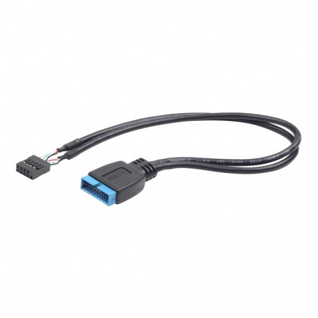 GEMBIRD adapter USB 3.0 FP - USB 2.0 MB 30 cm