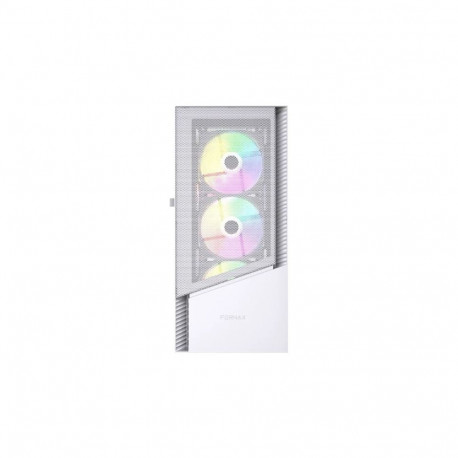 GEMBIRD arvutikorpus Fornax 4300W ATX ARGB-taustvalgustus, valge