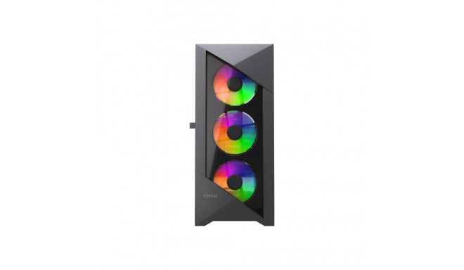 GEMBIRD computer case Fornax 9000 ATX - ARGB backlight black