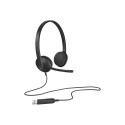LOGITECH USB Headset H340 Headset on-ear wired