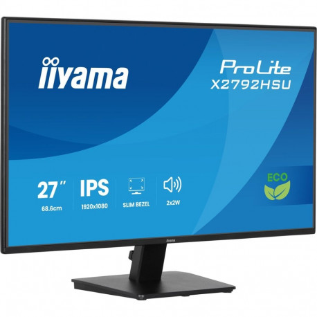 iiyama arvutimonitor ProLite X2792HSU-B1 68.6cm (27") 1920 x 1080 pikslit Full HD LED, must