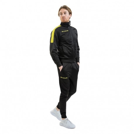 Dres Givova Tuta Revolution czarno-żółty TR033 1007 2XS