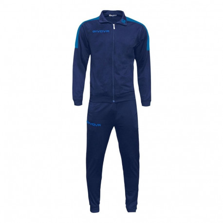 Dres Givova Tuta Revolution granatowo-niebieski TR033 0402 XS