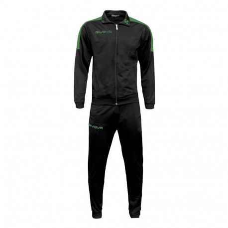 Dres Givova Tuta Revolution czarno-zielony TR033 1013 S