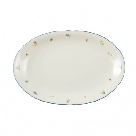 SELTMANN MARIE-LUISE STREUBLUME Oval Serving Plate 31 x 21 cm