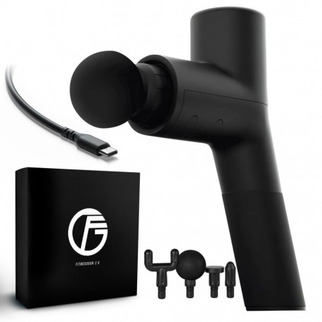 Extralink massaažipüstol Gymgun Fit 2.0 Lite, 4 otsikut, 6 režiimi