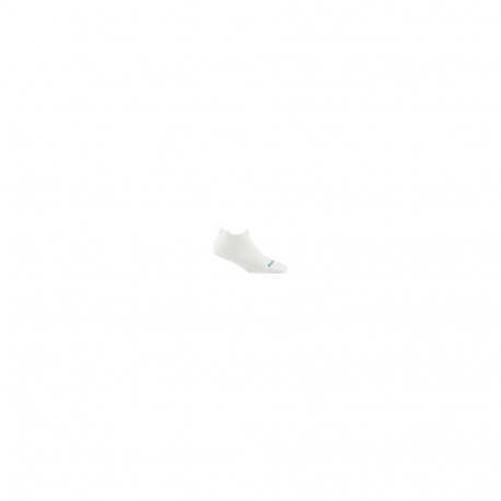 Skarpetki damskie Darn Tough Run No Show Tab Ultra-Lightweight with Cushion - white