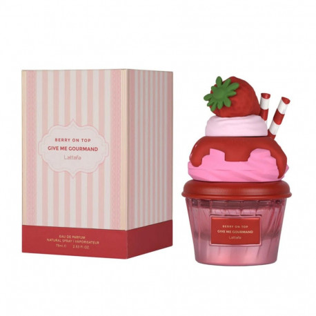LATTAFA GIVE ME GOURMAND BERRY ON TOP EAU DE PARFUM 75ML VAPORIZADOR