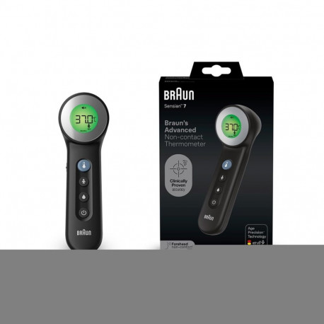 Braun kontaktivaba otsmikutermomeeter BNT 400 BK nuppudega, hall