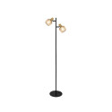 FLOOR LIGHT SHADOW 2XE14 BLACK/GOLD